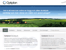 Tablet Screenshot of optiplan.se